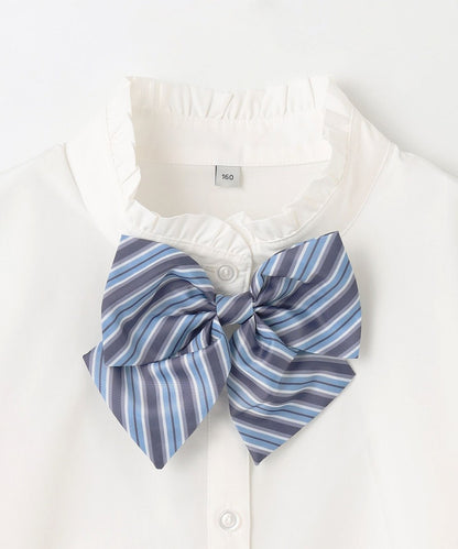 Japanese children's clothing aF#a325 preppy style five-piece suit 150-165cm girls summer TOPS DRESSES OUTERWEAR interview / banquet / performance 