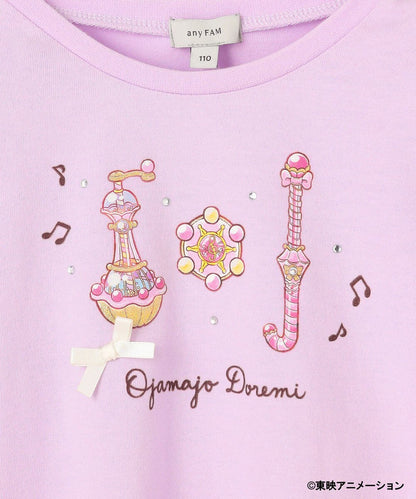 Japanese children's clothing aF#a325 Little Witch DoReMi Magic Long Sleeve Top 90-130cm Girls Summer TOPS 