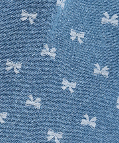 日本童裝 aF#a325 牛仔褶皺短褲 110-160cm 女童款 夏季 PANTS