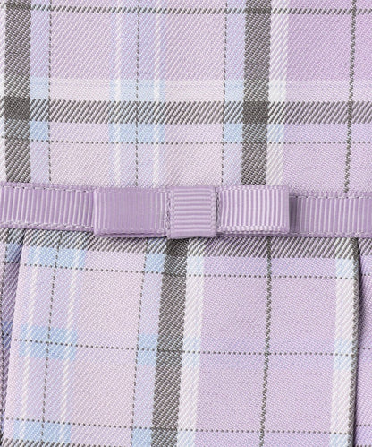 Japanese children's clothing aF#a325 checkered vest dress 110-130cm girls summer dresses for interviews/banquets/performances 