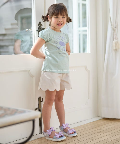 日本童裝 aF#a325 印花短袖上衣 90-160cm 女童款 夏季 TOPS