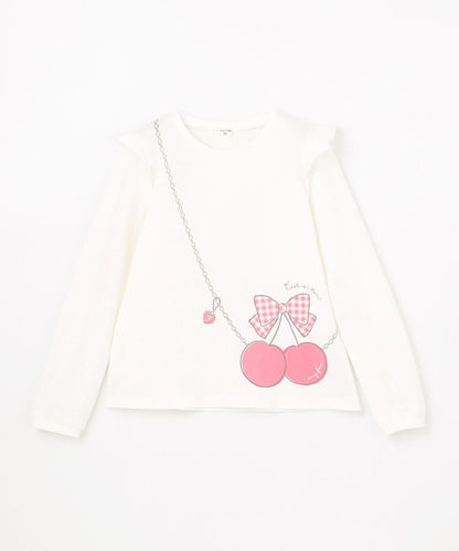 日本童裝 aF#a325 可愛印花上衣 90-160cm 女童款 夏季 TOPS
