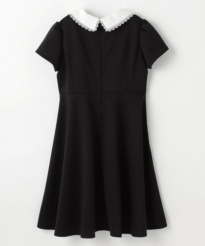 Japanese children's clothing aF#a325 lace collar dress 110-160cm girls summer dresses for interviews/banquets/performances 