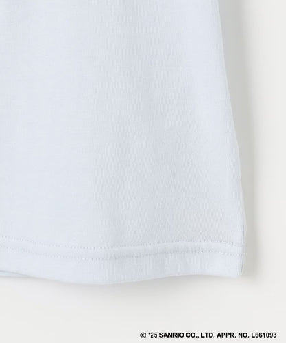 Japanese children's clothing aF#a325 x Sanrio cute palace sleeve top 90-150cm girls summer TOPS 