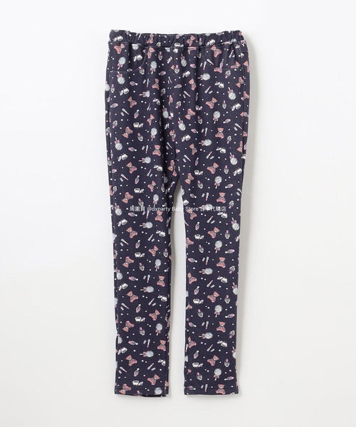 日本童裝 aF#a325 抓毛打底褲 90-140cm 女童款 冬季 PANTS