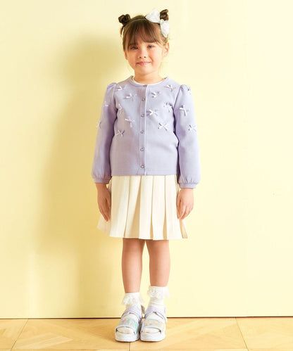 Japanese children's clothing aF#a325 cute bow coat 110-160cm girls summer outerwear 