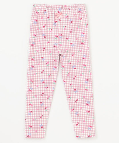 Japanese children's clothing aF#a325 cute leggings 90-130cm girls summer PANTS 