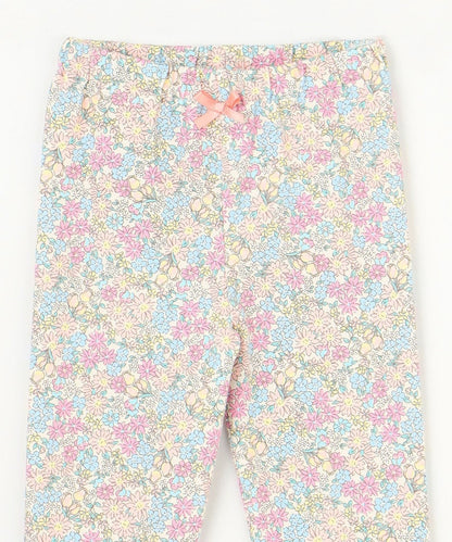 Japanese children's clothing aF#a325 cute leggings 90-130cm girls summer PANTS 