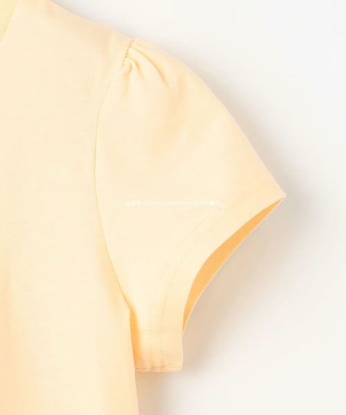 日本童裝 aF#a325 印花短袖上衣 90-160cm 女童款 夏季 TOPS