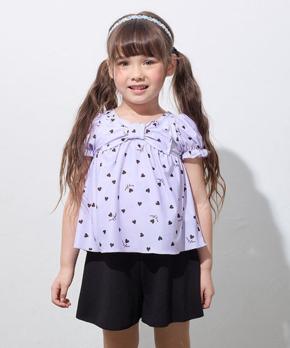 Japanese children's clothing aF#a325 UV protection cute swimsuit two-piece set 100-140cm girls summer play swimsuit special edition 