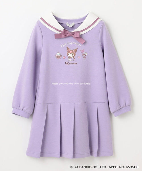 日本童裝 aF#a325 x Sanrio 水手風連身裙 100-140cm 女童款 冬季 DRESSES