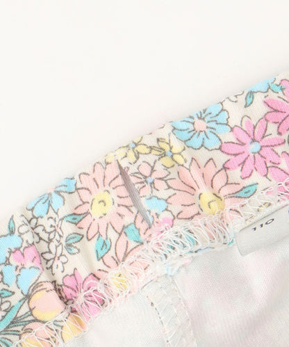 Japanese children's clothing aF#a325 cute leggings 90-130cm girls summer PANTS 