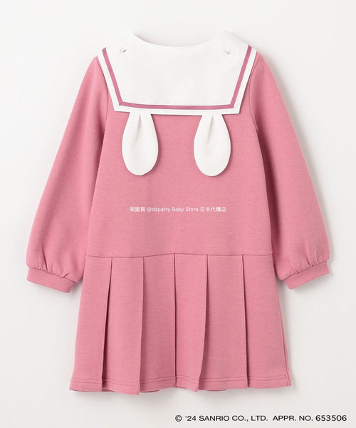 日本童裝 aF#a325 x Sanrio 水手風連身裙 100-140cm 女童款 冬季 DRESSES