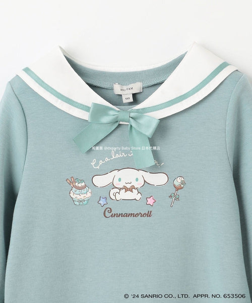 日本童裝 aF#a325 x Sanrio 水手風連身裙 100-140cm 女童款 冬季 DRESSES