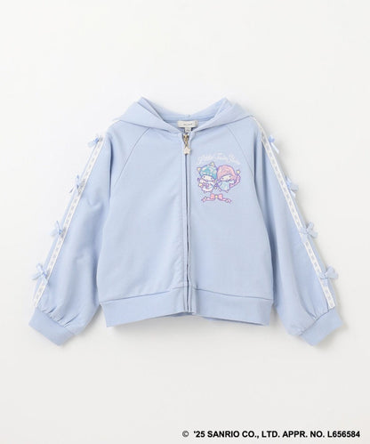 Japanese children's clothing aF#a325 Little Twin Stars embroidered pattern jacket 110-160cm girls summer outerwear 