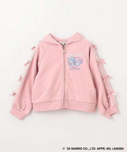 Japanese children's clothing aF#a325 Little Twin Stars embroidered pattern jacket 110-160cm girls summer outerwear 