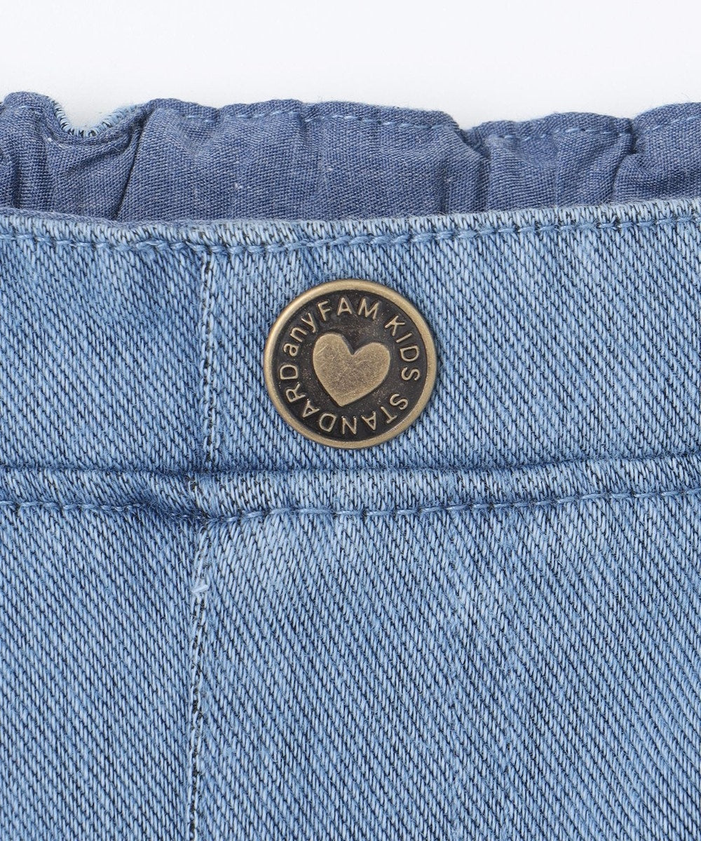日本童裝 aF#a325 蝴蝶結緊身牛仔褲 100-140cm 女童款 夏季 PANTS