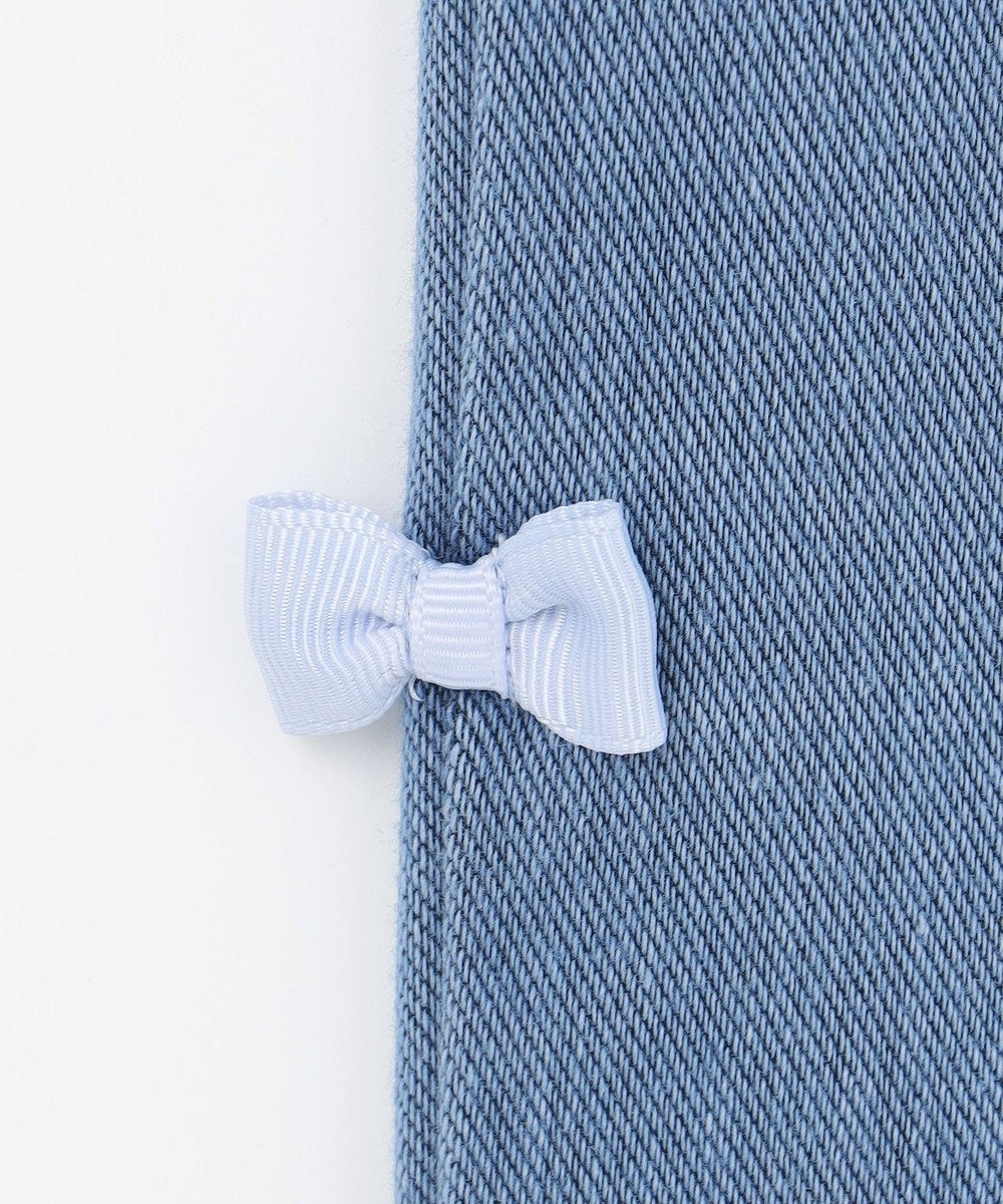 日本童裝 aF#a325 蝴蝶結緊身牛仔褲 100-140cm 女童款 夏季 PANTS