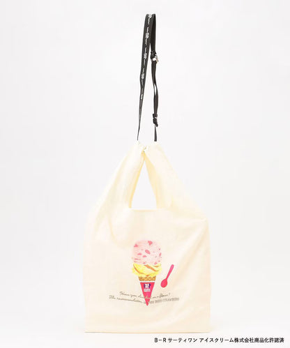 Japan direct aF#a325 x Baskin-Robbins tote bag series other brands 