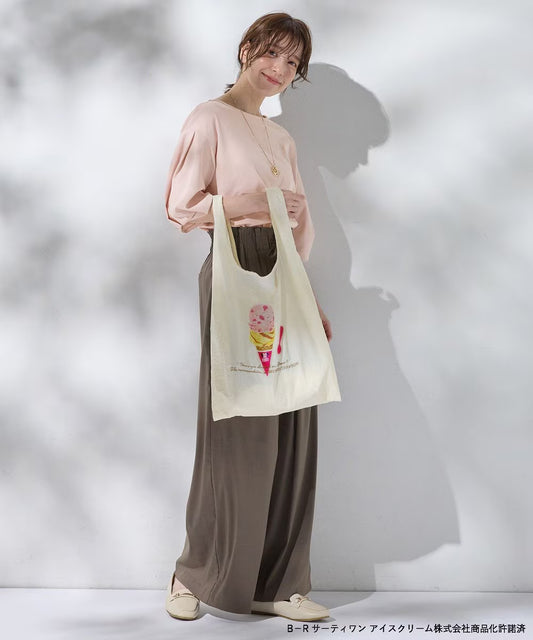 Japan direct aF#a325 x Baskin-Robbins tote bag series other brands 