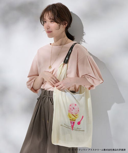 Japan direct aF#a325 x Baskin-Robbins tote bag series other brands 
