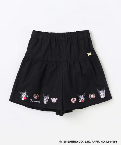 Japanese children's clothing aF#a325 x Sanrio cute printed skirt pants 100-150cm girls summer PANTS 