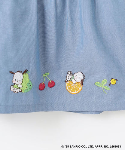 Japanese children's clothing aF#a325 x Sanrio cute printed skirt pants 100-150cm girls summer PANTS 