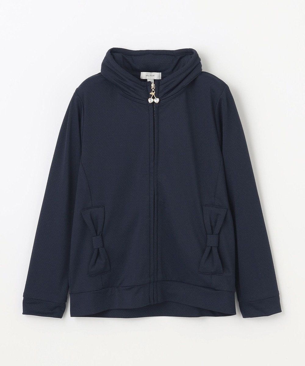 日本童裝 aF#a325 防UV 鑽石車厘子拉練連帽外套 110-160cm 女童款 夏季 OUTERWEAR