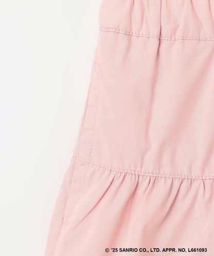 Japanese children's clothing aF#a325 x Sanrio cute printed skirt pants 100-150cm girls summer PANTS 