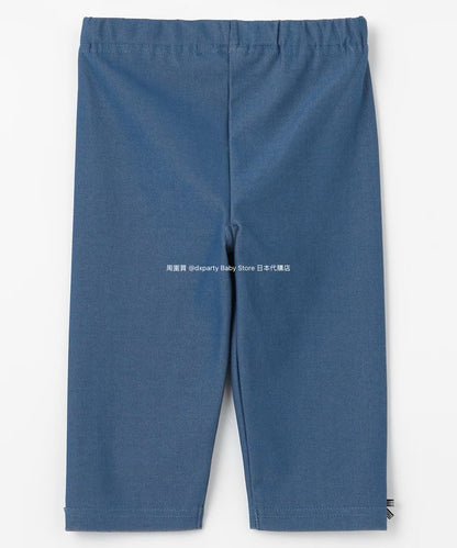 Japanese children's clothing aF#a325 stretch leggings 90-130cm girls summer PANTS 