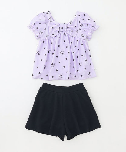 Japanese children's clothing aF#a325 UV protection cute swimsuit two-piece set 100-140cm girls summer play swimsuit special edition 