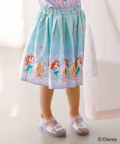 日本童裝 aF#a325 x Disney Princess 公主短裙 100-140cm 女童款 夏季 SKIRTS