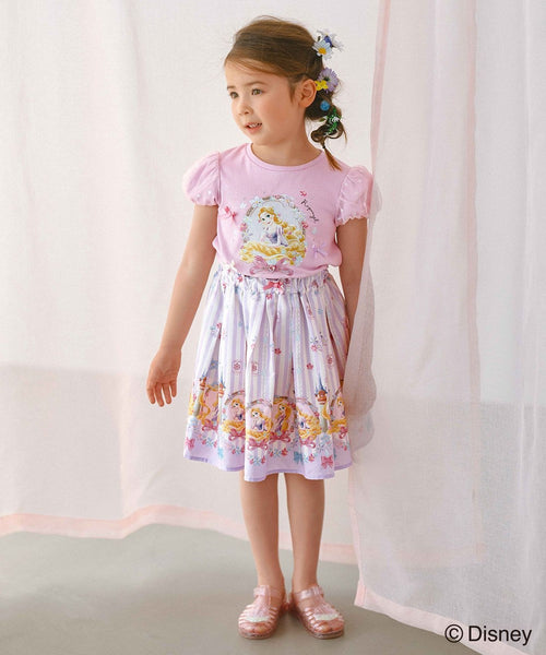 日本童裝 aF#a325 x Disney Princess 公主短裙 100-140cm 女童款 夏季 SKIRTS