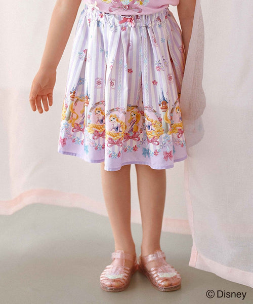 日本童裝 aF#a325 x Disney Princess 公主短裙 100-140cm 女童款 夏季 SKIRTS