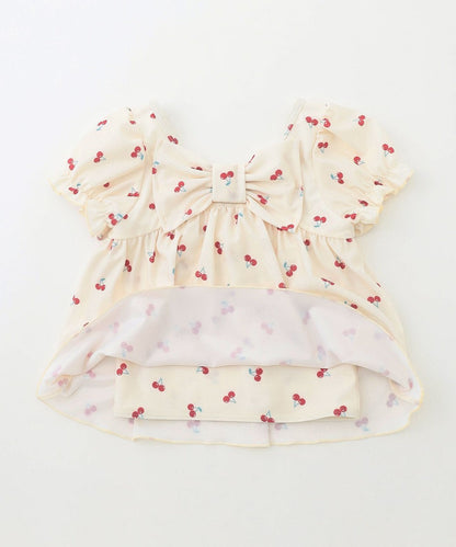 Japanese children's clothing aF#a325 UV protection cute swimsuit two-piece set 100-140cm girls summer play swimsuit special edition 