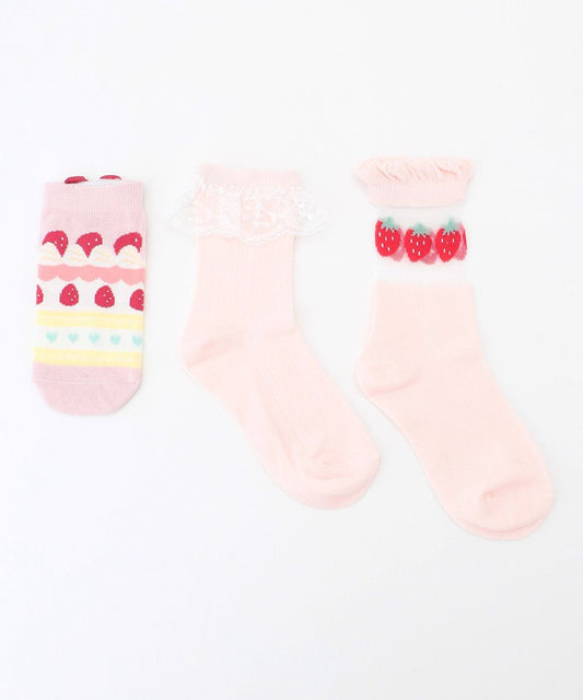 Direct from Japan aF#a325 socks set of 3 pairs 15-23cm socks series 