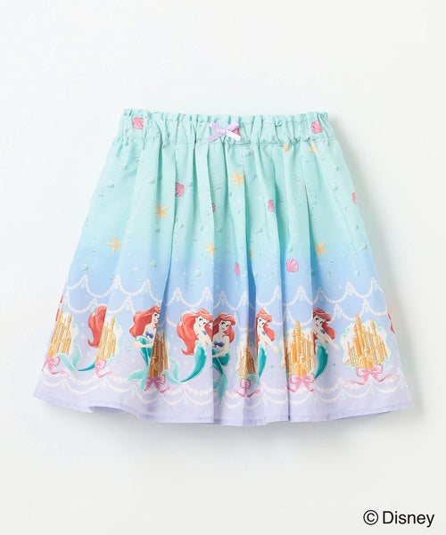 日本童裝 aF#a325 x Disney Princess 公主短裙 100-140cm 女童款 夏季 SKIRTS