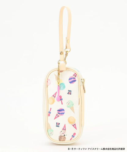 Directly shipped from Japan aF#a325 x Baskin-Robbins small hanging bag daily necessities 