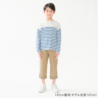 Daddy Oh Daddy Japanese-made striped tops (140-160cm) for boys (summer TOPS) 
