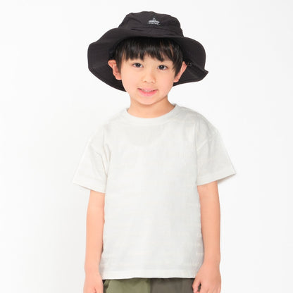 Daddy Oh Daddy Japanese-made 3D logo print short-sleeved tops (90-130cm) for boys and girls (summer tops) 