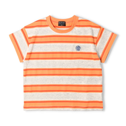 Daddy Oh Daddy Japanese-made striped tops (90-130cm) for boys (summer TOPS) 