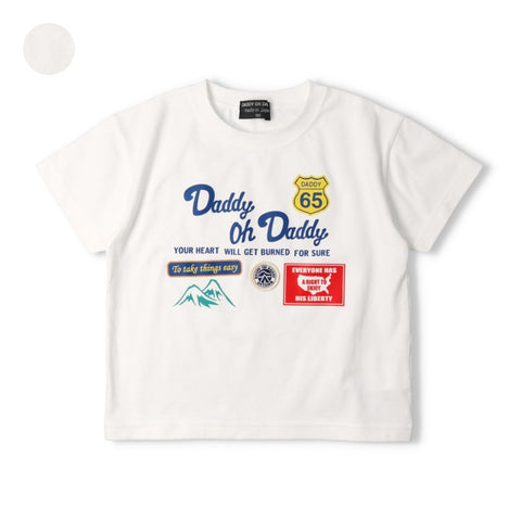 日本童裝 Daddy Oh Daddy 日本製 印花上衣 90-130cm 男童款 夏季 TOPS