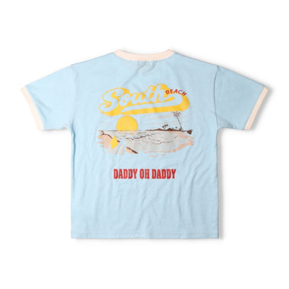 Daddy Oh Daddy Japanese-Made Printed Tops (140-160cm) for Boys (Summer) 