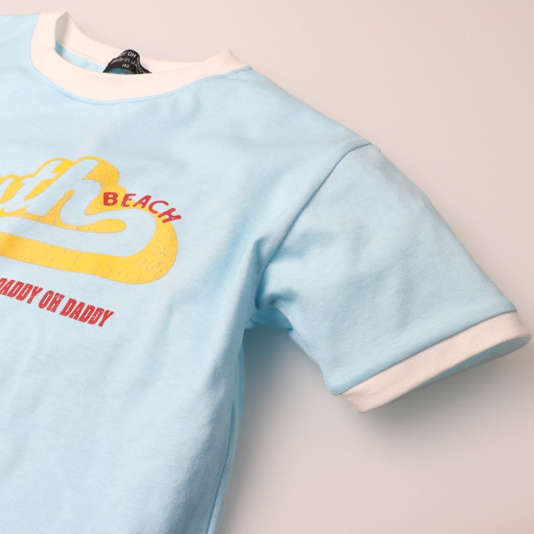 Daddy Oh Daddy Japanese-Made Printed Tops (140-160cm) for Boys (Summer) 