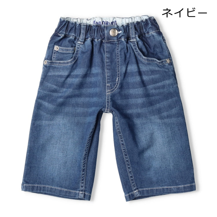 Japanese children's clothing Daddy Oh Daddy denim shorts 90-130cm boys' summer PANTS 