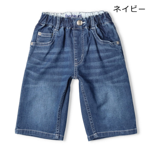 Japanese children's clothing Daddy Oh Daddy denim shorts 90-130cm boys' summer PANTS 