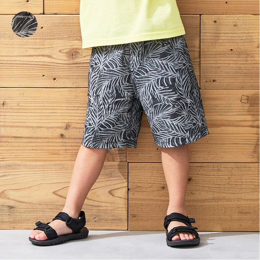 Japanese children's clothing Daddy Oh Daddy plant pattern shorts 90-130cm boys' summer PANTS 