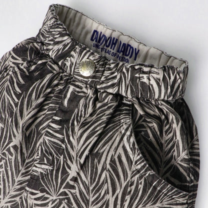 Japanese children's clothing Daddy Oh Daddy plant pattern shorts 90-130cm boys' summer PANTS 