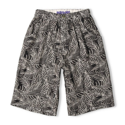 Japanese children's clothing Daddy Oh Daddy plant pattern shorts 140-160cm boys' summer PANTS 