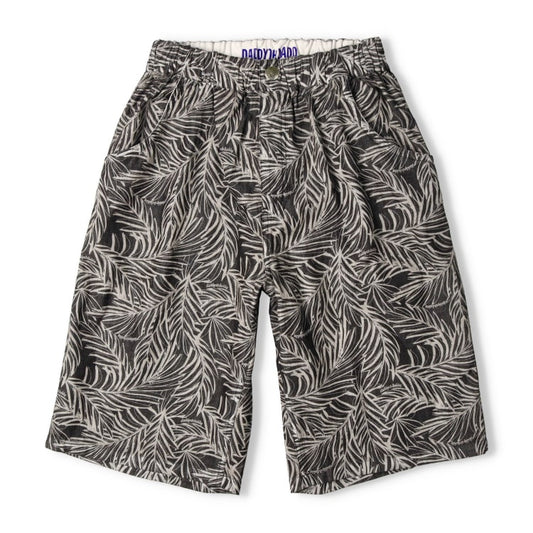 Japanese children's clothing Daddy Oh Daddy plant pattern shorts 140-160cm boys' summer PANTS 